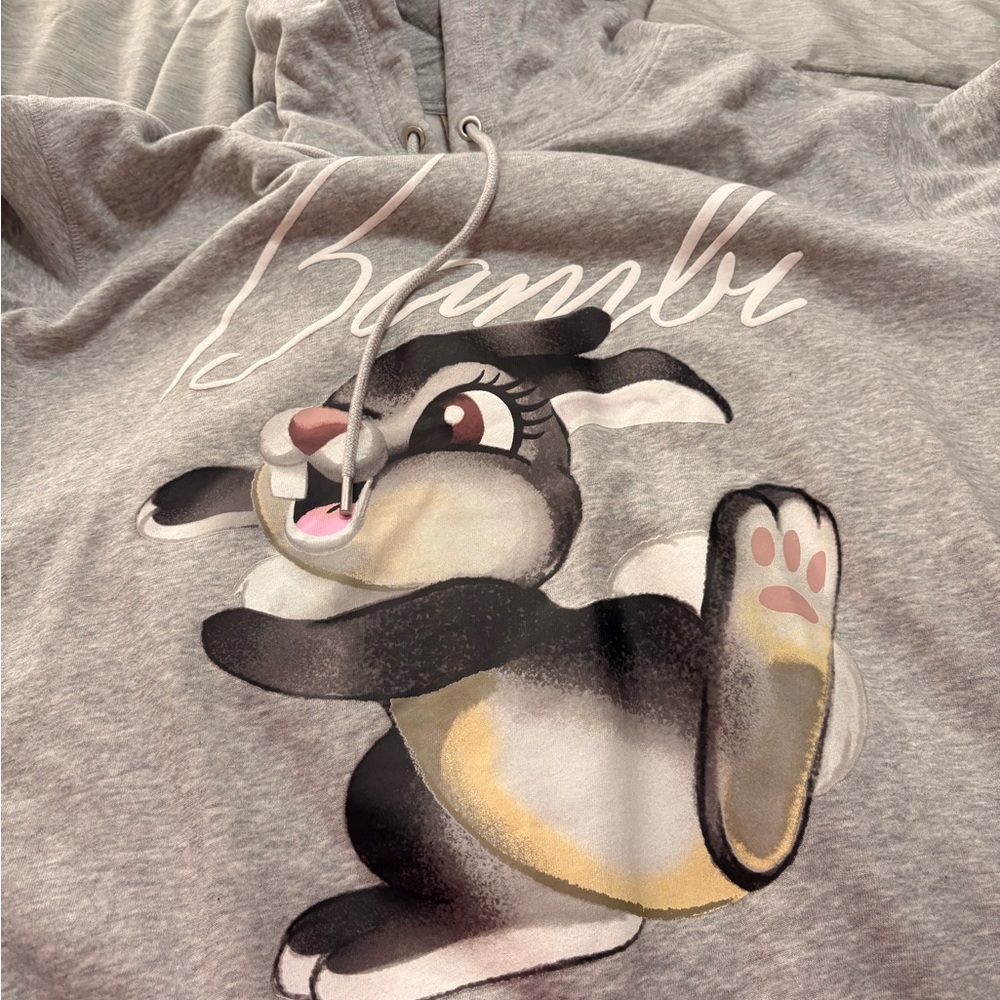 H&M Gray Bambi Hoodie